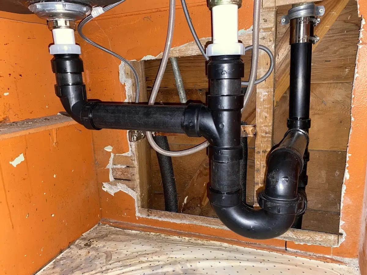 Professional Repiping Services equipment and tools on the job in Hickory